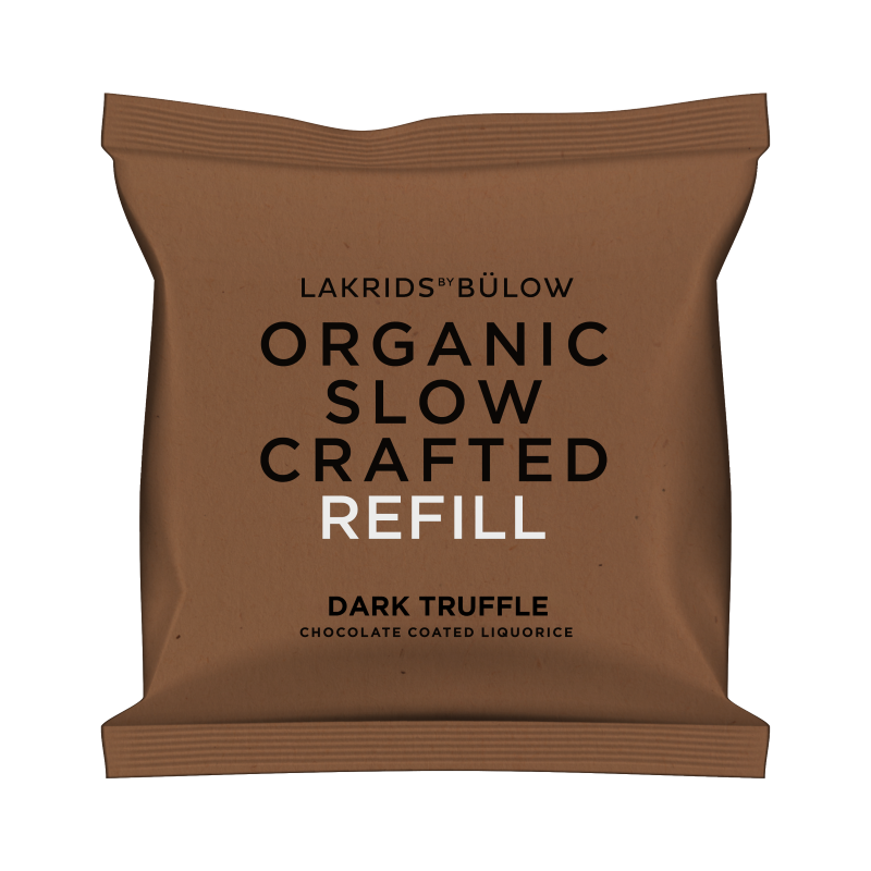 Lakrids by Bülow Refill Slow Crafted Dark Truffle | 265g Godt slik tager tid!
