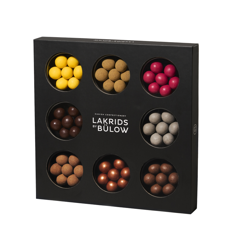 Lakrids by Bülow Selection Box |350g - 8 smagsvarianter