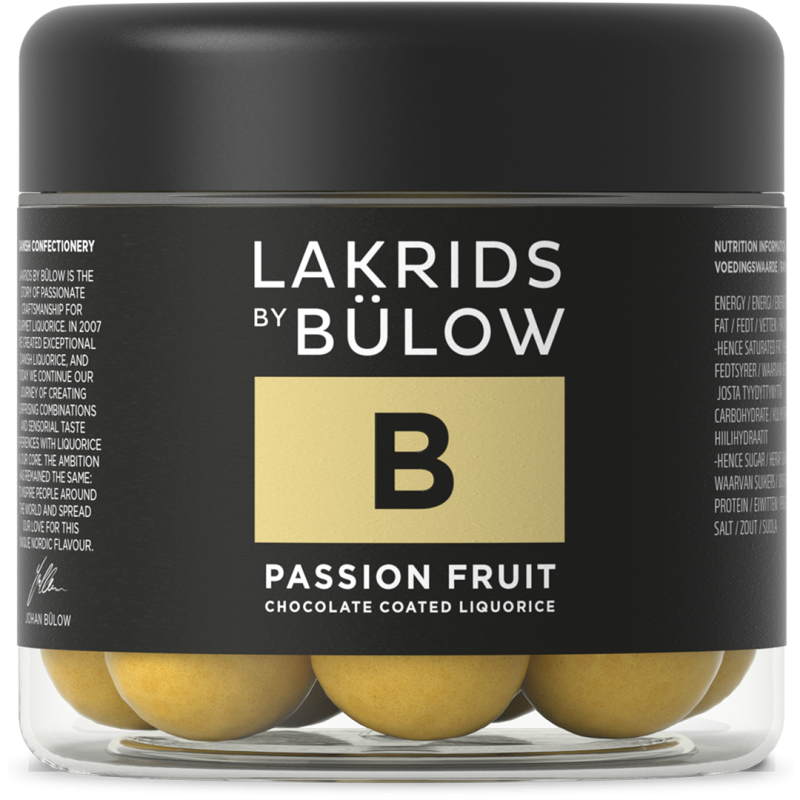 Lakrids by B&uuml;low Small B Passionsfrugt |115g syrlig firmagave