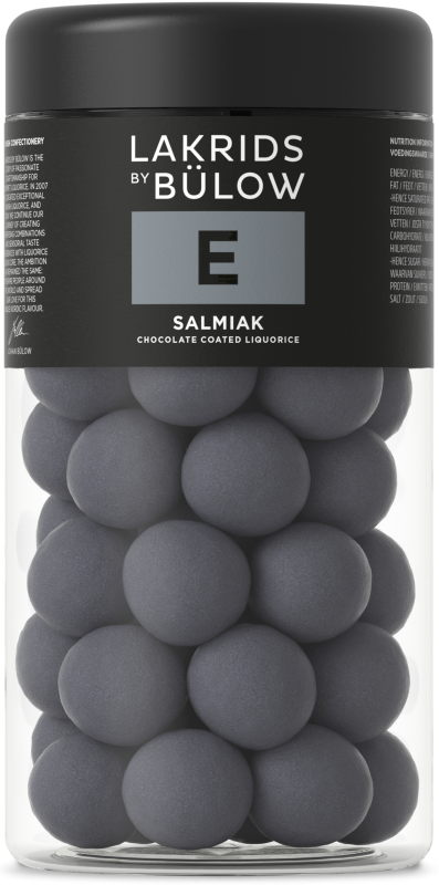 Lakrids by B&uuml;low Regular E Salmiak |270g salt og s&oslash;dt sammen